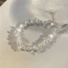 Braccialetti con ciondoli 2023 gioielli perla d'acqua dolce naturale pietra di luna braccialetto femminile regalo di nozze fidanzata