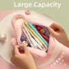 Duffel Bags Desktop Pencil Storage Bag Kawaii Pouch Plush Large Capacity Stationery Cosmetic Cartoon Pen Box