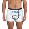 Cuecas Boxer Homens Cuecas Calcinhas Masculinas Shorts Fã de Futebol A Bandeira da ARGENTINA Comemorando Um Gol Confortável Homme