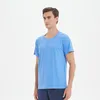 Mens T Shirt Designer för män Womens Yoga Sports Shirts Fashion Tshirt Casual Summer Short Sleeve Man Tee Clothing