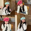 Bérets Fourn d'hiver pour les femmes mode artiste français Cap coréen peintre chapeau filles filles femelle chaude élégante marche