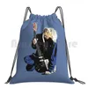 Backpack Kurt Drawstring Bag Riding Climbing Gym Music Grunge N Roll Guitar