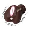 Pop Speelgoed Sex Massager Masturbator voor Mannen Vrouwen Vaginale Automatische Zuigen Anale Man Cup Realistische Pocket Kut Vagina Volwassen Siliconen