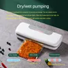 Food preservation machine Small household vacuum sealer dry and wet integrated packaging machine multi-functional vacuum