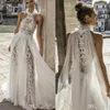 Julie Vino 2019 Bohemian Wedding Dresses Halter Neck Lace Bridal Gowns Delicate A Line Boho Wedding Dress vestido de novia Special3172