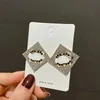 Joias da moda Brincos femininos Orelha Brincos de luxo Brincos de designer de marca Carta Banhado a ouro 18K Acessórios para joias femininas Presente