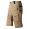 Hommes Shorts Cargo été armée militaire coton lâche tactique Joggers hommes plusieurs poches travail décontracté pantalon court 230721