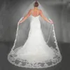 Потрясающие красивые белые свадебные завесы из белого тюля свадебные аксессуары
