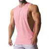 Erkek Tank Tops 2023 Stil Fitness Kolsuz Top Nefes Alabilir Spor Yeleği Gym Muscle Man Tshirt 230721