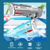 Piaska gra Water Fun Electric Water Gun Waterproof Automatyczna kreskówka Water Gun Summer Basen Beach Outdoor Play For Kids Prezenty 2307721