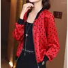 Women's Jackets Chiffon Sunscreen Clothing For Women 2023 Summer Korean Versatile Dot Cardigan Lightweight Long Sleeve Coat