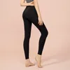 Active Pants Cutting Yoga Fitness Soft Naked-Feel Sport Women's Tights High midje Gym Jogging Athletic Leging