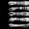 9pcs Arm Ring Tattoo Appliques Waterproof Temporary Tattoo on Arm