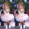 Toddler Kids Baby Flower Girl Abiti Miss America Custom Made Organza Cupcake Tutu Abiti da spettacolo per ragazze Party Wears For In290z