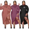 Fasciatura Abito da donna Sexy Lunghezza al ginocchio Abbigliamento aderente femminile Abbigliamento Vestidos Plus Big Large Size L-5XL Robe Femme