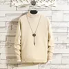 Men's Sweaters 2023 Autumn And Winter Sweater Fashion Knit Pullover Quality Korean Casual Jacket Number 938