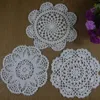 30st. Hela 100% bomullsspetsade handgjorda virkade doilies Cup Mat 13 Color Round Doily 18-20cm AB3H622006