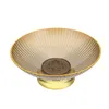 Dinnerware Sets Fruit Tray Household Decor Snack Holder Decorative Dried Plate Display Bowl Offering High Base Pp