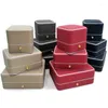 Jewelry Pouches Box Organizer Wedding Storage Display Ring Bangle Bracelet Pendant Necklace Gift Packaging Boxes Case