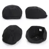 Berets Vintage Wolle Sboy Hüte Männer Retro Straße Peaked Achteckige Unisex Wild Casual Britische Krempe Caps Herbst Winter