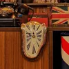 Zegarki stołowe kreatywne zegar prosty rzymski cyfrowy wyciszanie deformacji narożne elektroniczne biuro dekoracja domu 7 cali