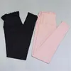 Active Sets High Quality Fitness Women Workout Clothing Gym Pink Color Set 2 Piece Sport Yoga Wear