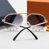 Designer Sonnenbrille Männer Frauen Modemarke Sonnenbrille Klassische Totem -Randfleisch -Brille Sommer Outdoor Fahrt UV400 Premium -Brille mit Originalbox