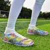 アスレチックアウトドアメンサッカーシューズキッズアンクルフットボールブーツフットサル女性クリートグラストレーニングスポーツフットウェアアダルトスパイクアウトドアサッカーシューズ230721