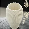 Vasi in ceramica bianca Fiori secchi Estetica di lusso Matrimonio Moderno Ikebana Vaso Ceramique Decorazione scrivania da ufficio YY50HP