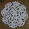 30PCS LOT whole 100% cotton lace hand made Crochet Doilies cup mat 13 color Round Doily 18-20cm ab3h622006