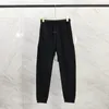 23fw Autunno Inverno USA Floccaggio Stampa Logo Pantaloni Pantaloni Casual Uomo Donna Terry String Joggers Pantaloni sportivi