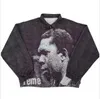 23SS Spring Quality Men's Jackets Mens Denim Heren Jackets Nieuw 20fw A Love John Cochran Black Portret Denim Jacket