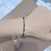 Strand Advanced Min Sheng Qian gewebt für weibliche INS -Münzpaar -Freunden Bracelet Small Design einfacher Studentenstil