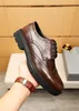 2023 chaussures habillées pour hommes en cuir véritable à lacets appartements décontractés marque concepteur affaires fête formelle chaussures de mariage chaussures taille 38-45