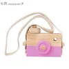 Toy Cameras Cute Nordic Hanging Wooden Camera Toys Kids Toy Gift 9.5*6*3cm Room Decor Furnishing Articles Wooden Toys For Kid 230721