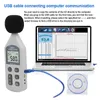 Noise Meters HY1361 sound level meter 30-130db Decibel meter Volume measurement USB data storage 230721