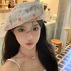 Berets Y2K France Style Cute Age-reducing Beret Cap Female Thin Autumn Octagonal Hat Bud Painter Big Circumference Women