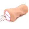 Doll Toys Sex Massager Masturbator för män Kvinnor Vaginal Automatisk sugande manlig leksak 3D -tråd Simulering Vagina Sexig fitta Silikonflygplan