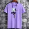 Men's T Shirts T-shirts Anime Y2k Graphic Shirt Manga O-neck Short-sleeved Tee Loose Oversized Cotton Tshirt 2023 Summer Streetwear Men