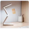 Lampes de table LED Portable pliant lecture lampe de bureau USB économie d'énergie prise Rechargeable chambre chevet étudiant dédié