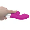 Pocket Pussy Rabbit Vibrator för kvinnor vagina g-spot bröstvårtan klitoris stimulator som trycker teleskopisk roterande dildo för vuxen sexleksak