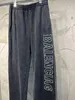 Paris Pant's Men's Plus Size Balanciagas Pants Wysoka jakość indygo indygo mała ilość cena hurtowa japońska bawełna Japonia czerwona 6728