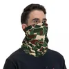 Scarves Military Camouflage Bandana Neck Gaiter Printed Magic Scarf Multifunction Headwear Outdoor Sports Unisex Adult All Season