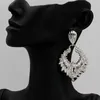 Brincos pendentes de prata nigeriana nupcial para mulheres banhado a ouro 24 k joias africanas presentes de festa havaiana joias joias por atacado