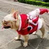 Hundkläder 2021 Små stora hundar Santa Cosplay Outfit för julkarneval Pet Costumes Party Dressing Up Clothing271J