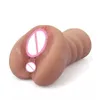 Brinquedos Sex Doll Massageador Masturbador para Homens Mulheres Vaginal Sucção Automática Adulto Anal Masturbação Masculina Copo Realista Bolso Buceta Silicone Bonecas Masculinas