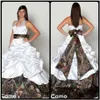 V Neck Halter Satin Camo Wedding Dresses 2020 Backless A Line Wedding Dresses Beach Bridal Gowns Plus Size309t