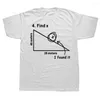 Męskie koszule Znajdź zmienny x Nauczyciel matematyki zabawna koszula męska kreskówka z krótkim rękawem