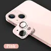 Couvercle d'objectif de caméra arrière en aluminium métal protecteur d'objectif de caméra pour iPhone 14 Plus 14 Pro Max 13 Pro 12 Mini