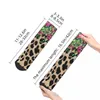 Herrstrumpor vilda vinstockar blommig leopard cheetah dropp unisex vinter springa lycklig gata stil galen sock